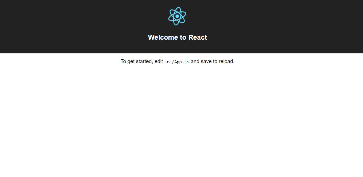 React default app