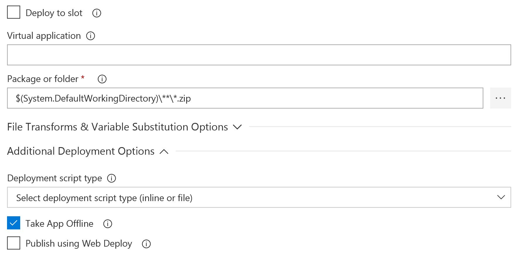 VSTS release task